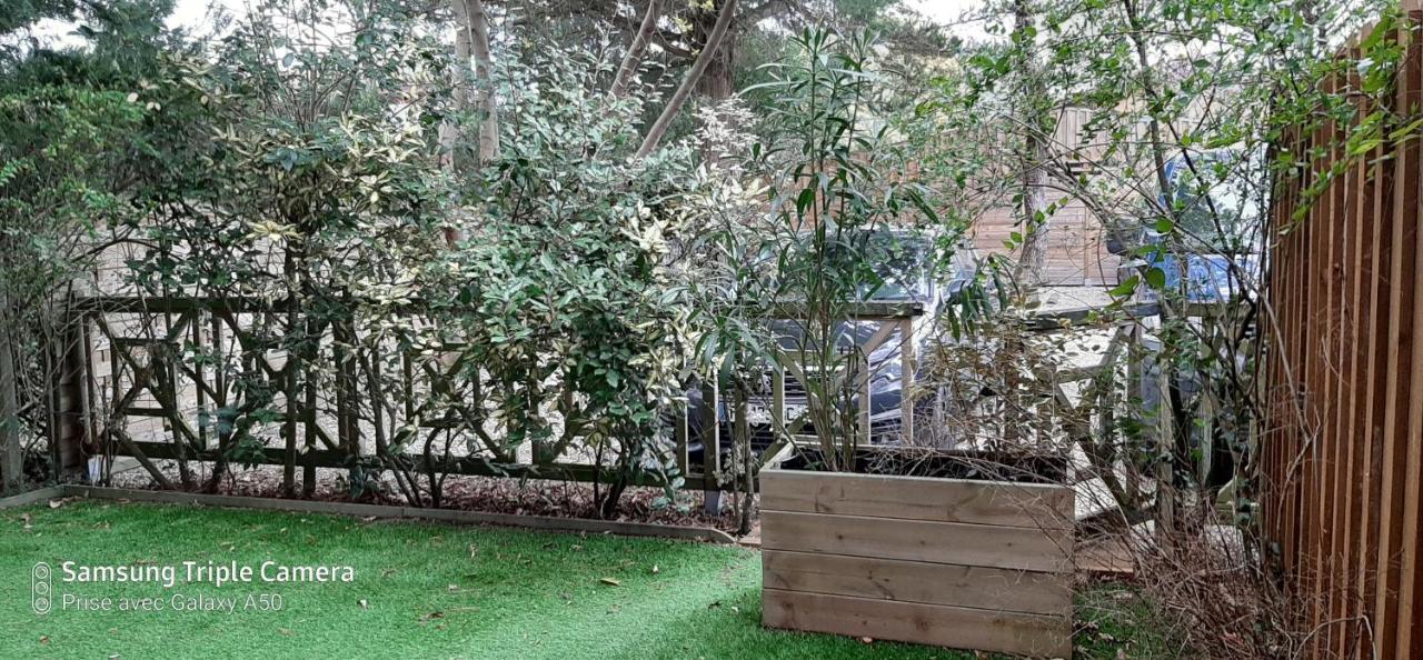 Bassin D'Arcachon Ares Charmant T2 Jardin Apartment ภายนอก รูปภาพ