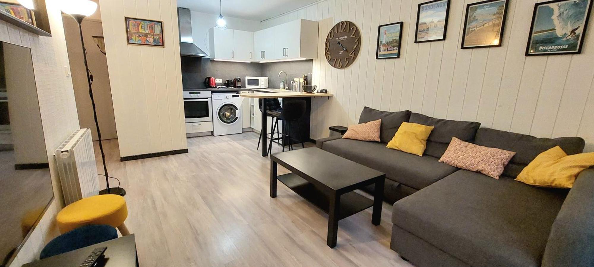 Bassin D'Arcachon Ares Charmant T2 Jardin Apartment ภายนอก รูปภาพ